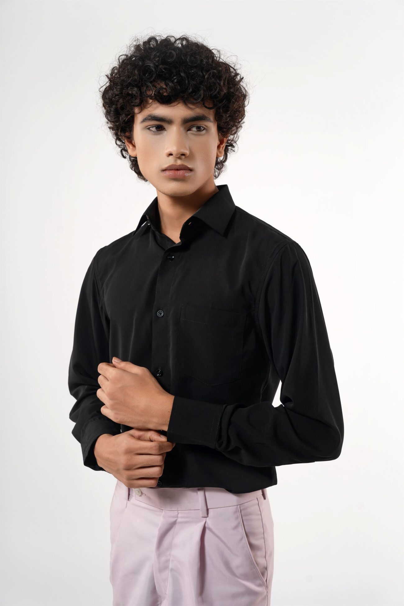 CLASSIC BLACK FORMAL SHIRT