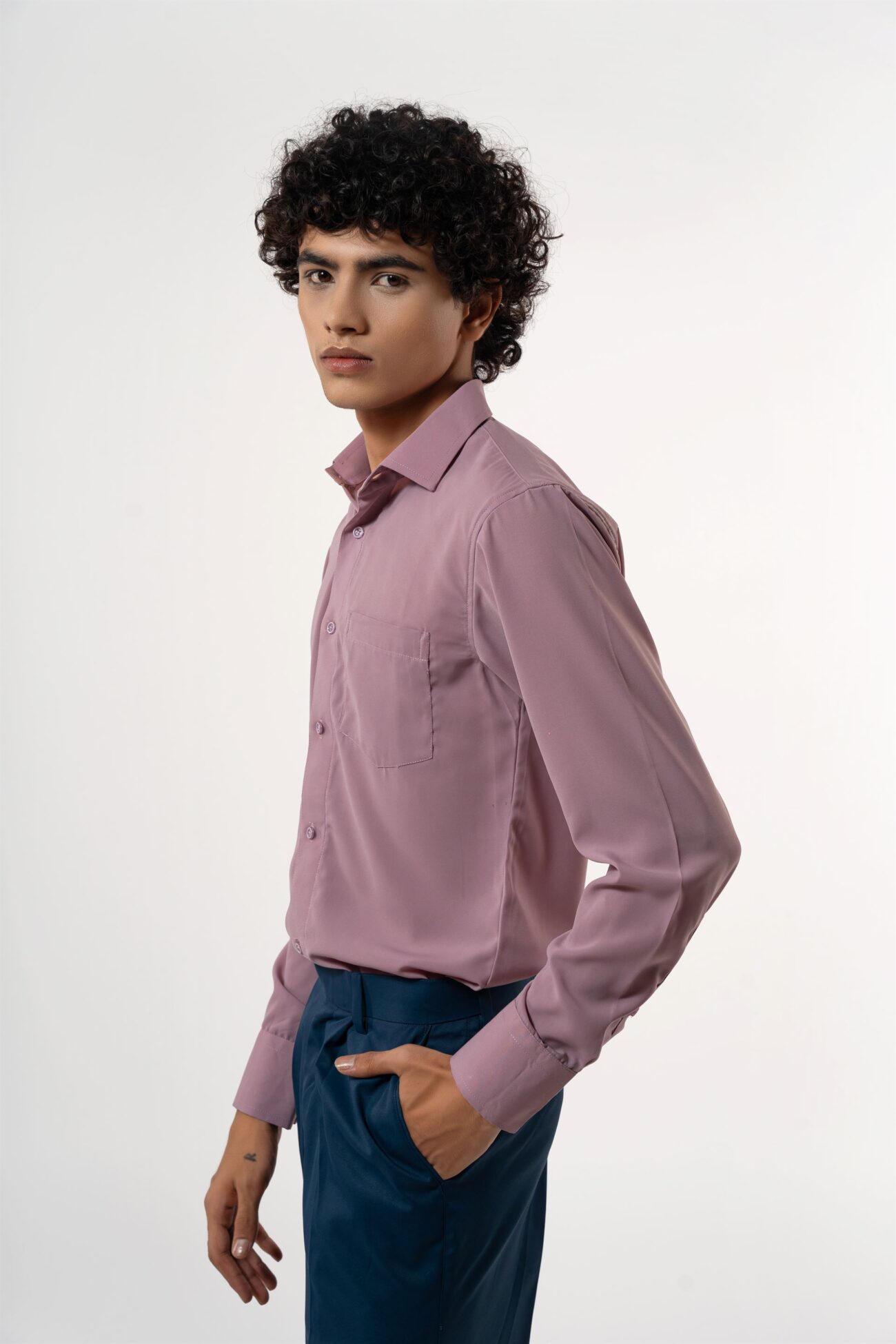 PINK FORMAL SHIRT - Image 4