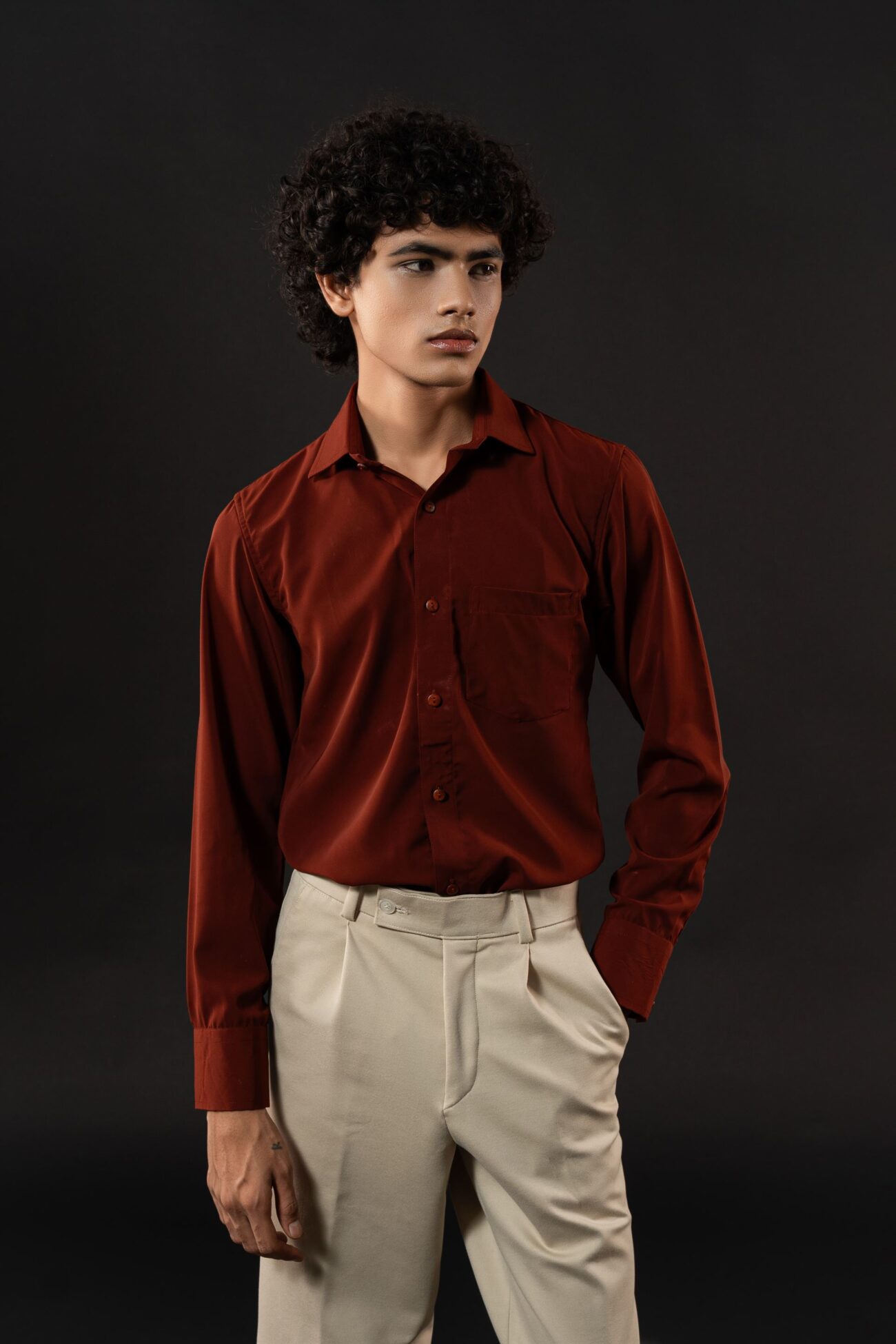 CLASSIC RUST FORMAL SHIRT