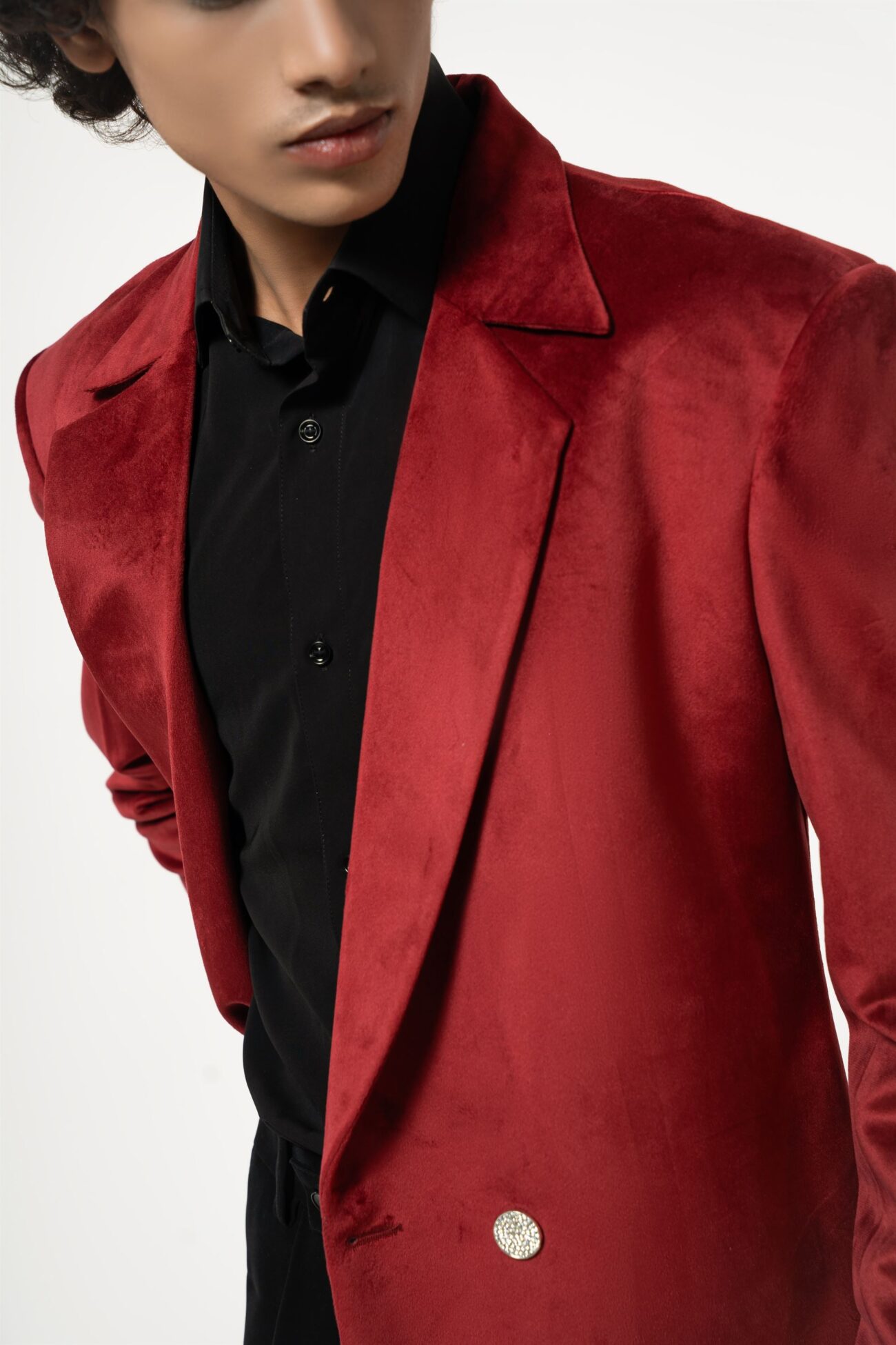 MAROON OVER COAT - Image 4